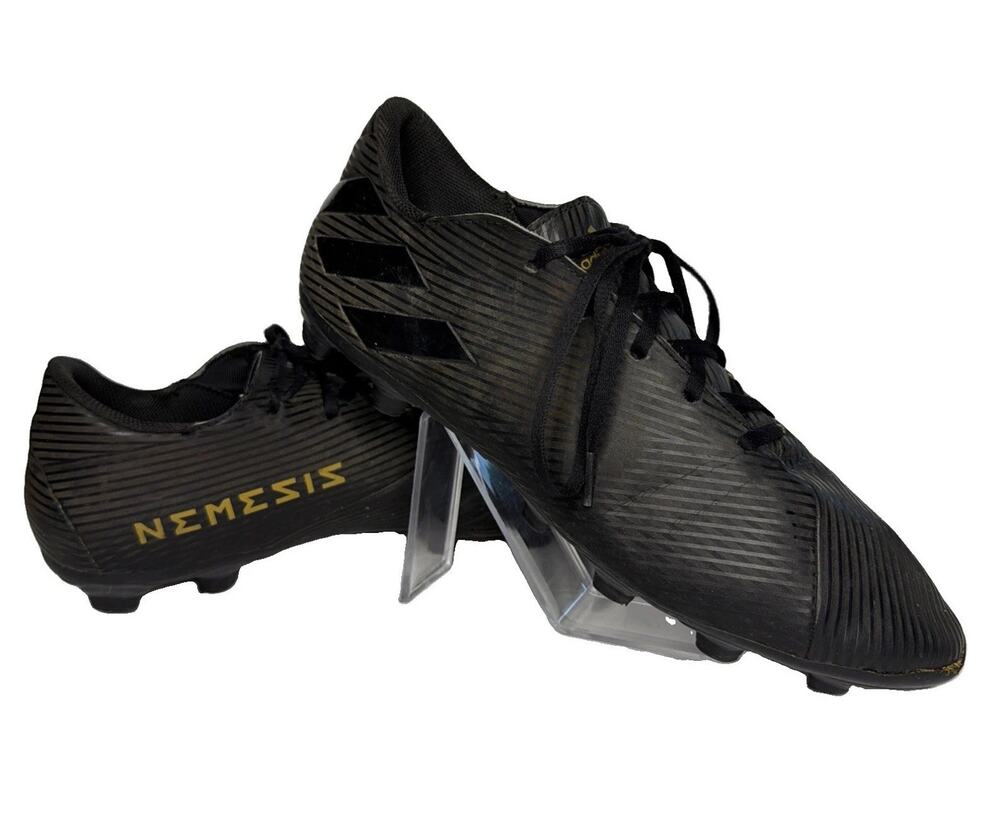 Adidas Nemeziz 19.3 FG Men’s size 13 Soccer Cleats Triple Black Gold F34390